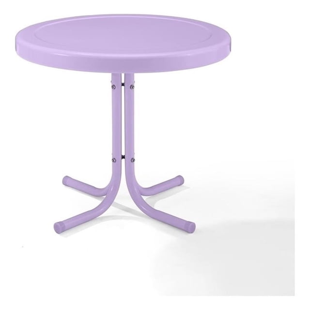 Afuera Living Table d'Appoint Rétro Contemporain pour l'Extérieur, Lavande