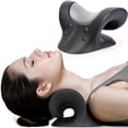 thumbnail image 1 of Aparato de tracción cervical RESTCLOUD Cómodo estirador de cuello, 1 of 6