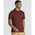 thumbnail image 3 of Real Essentials 3 Pack: Men's Short Sleeve Pocket Polo Shirt Dry-Fit Performance Tactical Golf (Available In Big & Tall), 3 of 7