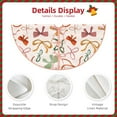 thumbnail image 3 of Sikiie Colorful Bow Knots Christmas Tree Skirt, Christmas Tree Decorations, Christmas Decor, Tree Mat Decoration(30-48IN)-36", 3 of 6