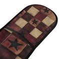 thumbnail image 4 of Yayeee Double Oven Mitt Kitchen Heat Resistant Baking 35" x7" Quilted Glove, Star Spangled Squares, 4 of 6