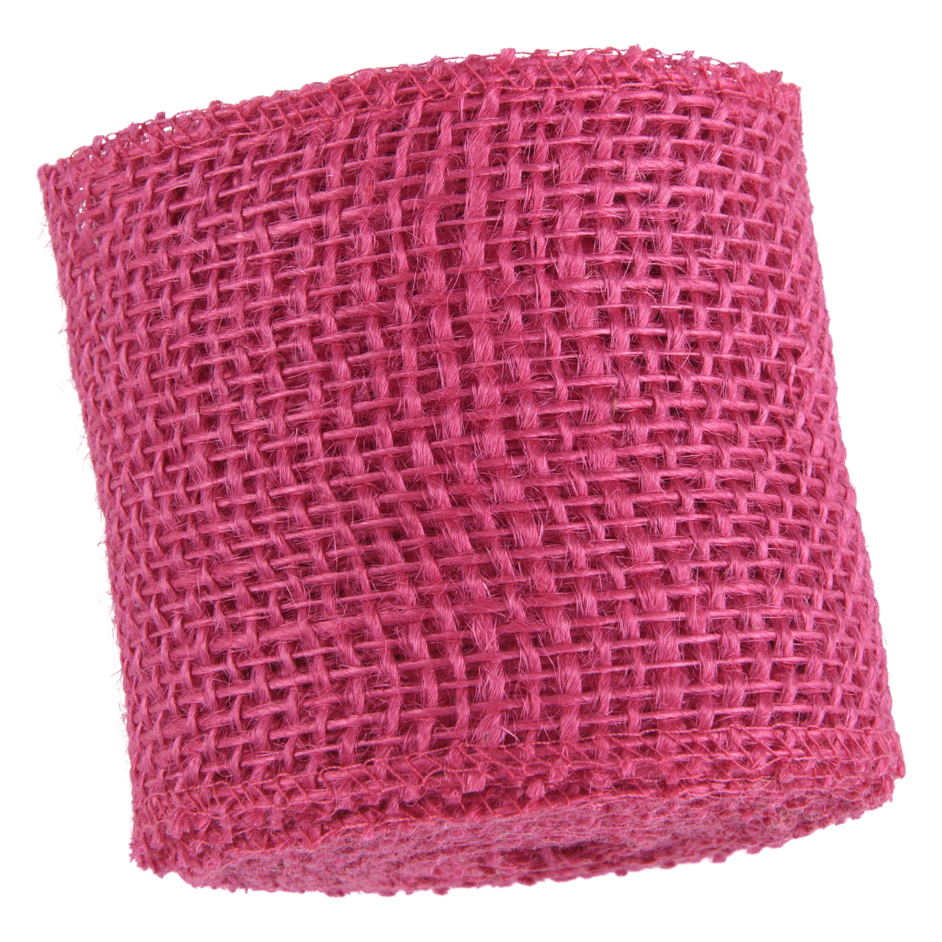 Love, Laugh, Craft Valentine Assorted Burlap Rolls, 3" X 5 Yd, White/Orchid/Red/Natural
