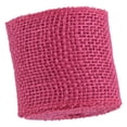 thumbnail image 3 of Love, Laugh, Craft Jute Burlap Roll Precut, Finished Edges, 3"W x 5-Yards, 740-31, Orchid Pink, 3 of 6