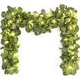 thumbnail image 4 of Waipfaru 4 Pack Eucalyptus Garland with Lights,5.9FT Greenery Garland Decor,Artificial Eucalyptus Leaves Vines for Table Home Mantle Decoration, 4 of 8
