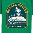 thumbnail image 3 of Peanuts - Fifty Years Mountain Top - Toddler & Youth Short Sleeve Graphic T-Shirt, 3 of 6