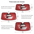 thumbnail image 4 of Iauyy Foldable Windshield Sun Shade for Cars, Interior Sun Protection for car UV Protection for Sedan/SUV/Truck, (S/M/L) Black Hat, 4 of 7