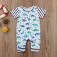 thumbnail image 4 of Barboteuse Mignonne pour Bébé Garçon Enfants Nouveau-Né Combinaison en Coton Tenue, 4 of 5