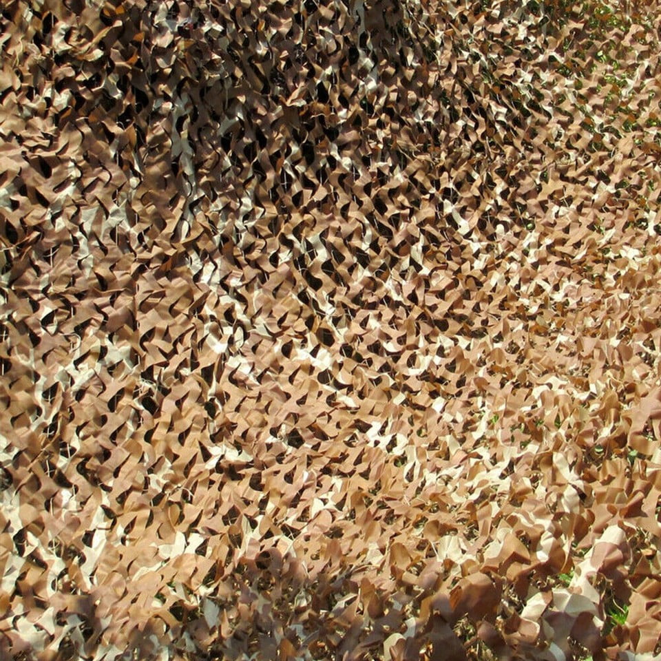 Military Camouflage Netting Hunting Desert Military Net Hunting Sunshade Cover,10×13ft