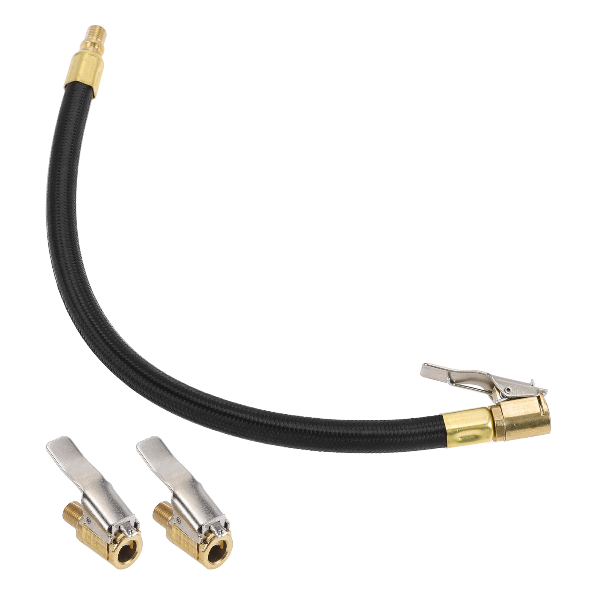 1 Set 12.60inch Tire Inflator Extension Tube Undeflatable 0.305inx32TPI for Car Motorcycle Bicycle