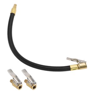 1 Set 12.60inch Tire Inflator Extension Tube Undeflatable 0.305inx32TPI for Car Motorcycle Bicycle