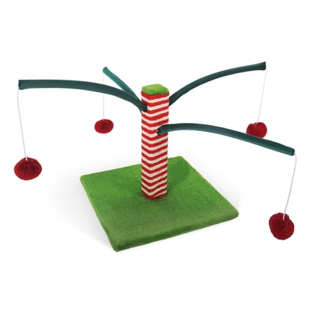 Prevue Pet Products Bouncy Elf Cat Scratcher with Toys