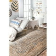 thumbnail image 1 of nuLOOM Hand Braided Eliz Jute Rug Blue 4' x 6', 1 of 2