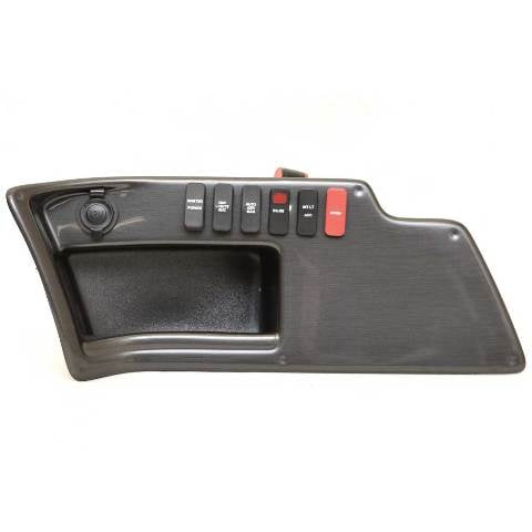 Lund Boat Switch Panel 2139392 | 17 1/2 x 6 1/2 Inch Gray Starboard