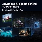 Hisense 100 U7 Mini-LED ULED 4K UHD Smart Google TV (100U7SG, 2026 Model) - Hi - QLED MiniLED , Native 165Hz, VRR 330, HDR10+, Dolby Vision, IMAX Enhanced, Hi-View AI Engine Pro