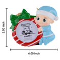 thumbnail image 6 of Maxora Personalized Ornaments Customized Christmas Ornament Photo frame Ornament for Baby Boy 1st Christmas Free Customize, 6 of 9