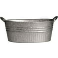 thumbnail image 1 of Robert Allen 211999 16.5 in. Galvanized Tub Planter, 1 of 2