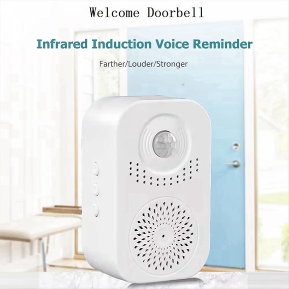 Talking Welcome Doorbell Motion Sensor Store Entrance Smart Doorbell Commercial Access Alarm Home Outdoor Doorbell