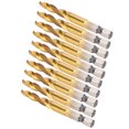 thumbnail image 3 of Oubit Tapping Tool,10Pcs Hex Shank Screw HSS Spiral Flute Tap Hex Shank Screw Tap Precision Engineered, 3 of 9