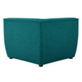 thumbnail image 3 of Sectional Sofa Set, Fabric, Teal Blue, Modern Contemporary Urban Design, Living Lounge Room Hotel Lobby Hospitality, 3 of 8