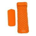 thumbnail image 4 of DYNWAVECA Tapis de Couchage de Camping Gonflable Tapis de Couchage Compact Confortable Matelas Pneumatique de Camping avec Pompe Intégrée pour la Randonnée Sac au Dos Voyage Orange, 4 of 9