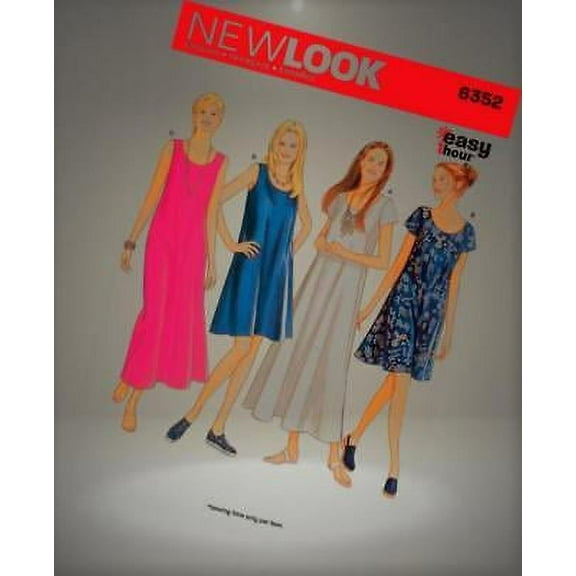 Simplicity New Look Misses' Size 8-18 Dress Pattern, 1 Each