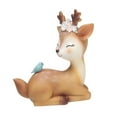 thumbnail image 3 of LOVIVER Adorable Ornement de Simulation en Résine Décorations de Cerf Ornements Maison et Jardin Méditation, 3 of 8