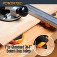 thumbnail image 5 of POWERTEC 4PK Bench Dog Positing Puck - Protect Workpiece from Scratches, Ideal for Sanding, Routing, Finishing & Painting (72216N), 5 of 8
