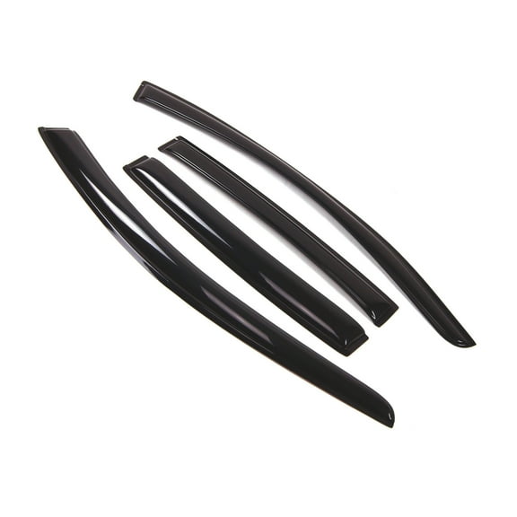 Tuningpros WD2-012 Outside Mount Window Visor Deflector Rain Guard Dark Smoke 4 Pcs Set For 2010-2016 Buick Lacrosse