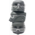 thumbnail image 4 of The  Half Frame Reading Glasses, Unisex Semi Rimless Readers + 3.00 Clear, 4 of 5