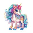 thumbnail image 1 of (WQ197) Resina Diamante Con Forma Especial Serie Animal Diamante Parcial 30*30CM, 1 of 9