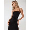 thumbnail image 5 of Bodycon Maxi Dress with Side Slit, 5 of 5