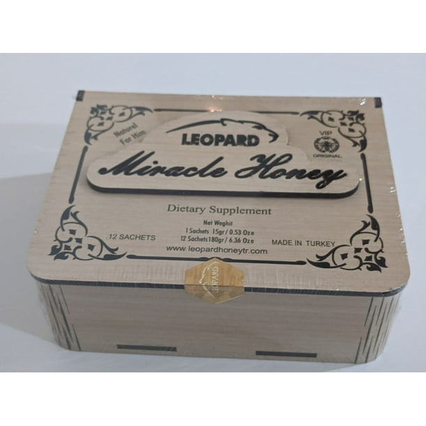 Leopard Miracle Honey - 12 x 15 gram sachets - Walmart.com ... Leopard Miracle Honey - 12 x 15 gram sachets - Walmart.com ...