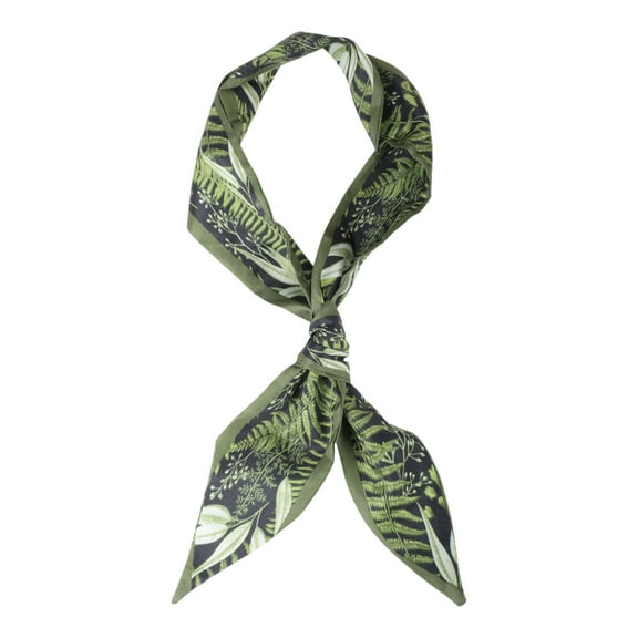 Unique Bargains Leaf Tie Headband for Women 1 Pc Green