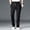 Black, variant on Men’s Sweat Pants Elastic Waist Straight Leg Sweatpants Jogger Running Pants Mens Athletic Sweatpants