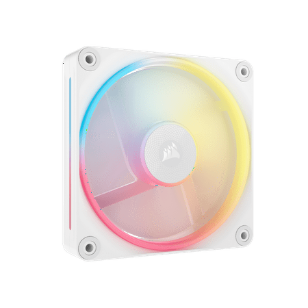 CORSAIR - iCUE LINK LX120-R RGB 120mm PWM Reverse Blade Computer Case Fan Starter Kit (3-pack) - White