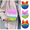 thumbnail image 1 of Push Bubble Fidget Toy Sensory Toy Simple Dimple Purse Handbag, 1 of 5