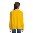 thumbnail image 2 of Time and Tru Women's Hacci Knit Pullover with Long-Sleeves, Single and 2-Pack, Sizes XS - XXL, 2 of 6