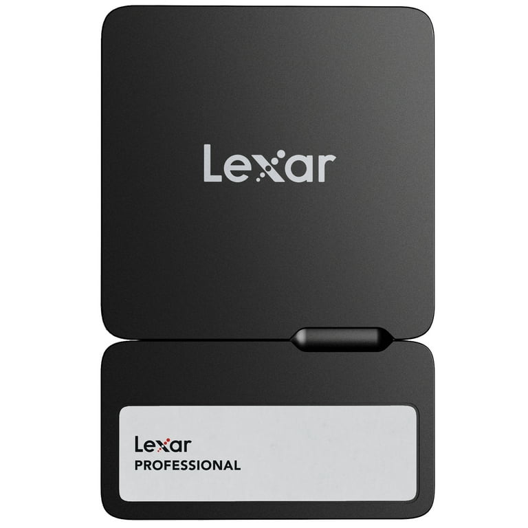 Lexar Professional Go Portable USB 3.2 SSD with Hub (2 TB