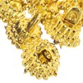 thumbnail image 3 of OULII 100pcs Hanging Ornament Toppers Christmas Ornament Caps Plastic Sparkle Addition For Dance Halls, 3 of 8