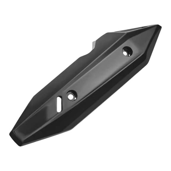 Motorcycle Exhaust Protector Made of ABS Plastic: Easy Setup, Stone Damage Protection and Rider Safety for Motorcycle Riders