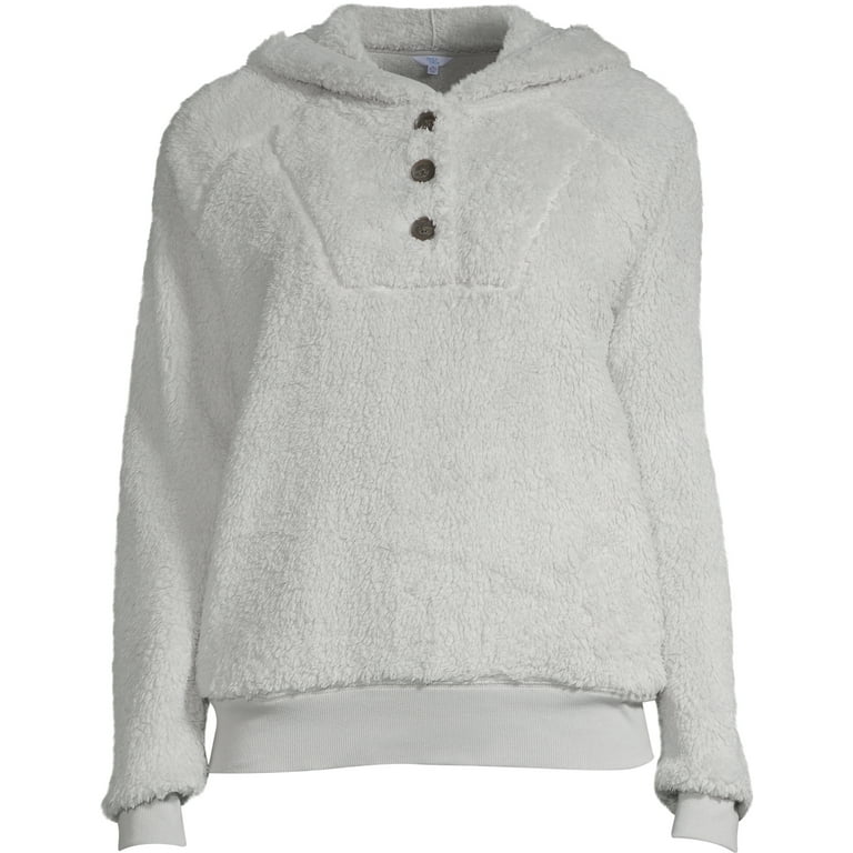 Women s Sherpa Pullover Walmart