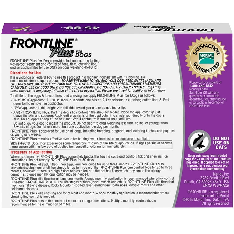 Frontline plus merial hot sale