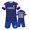 1-Blue75, variant on Customized Diy Soccer Uniform for Kids and Adults Shorts Set Sportswear