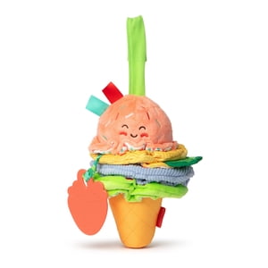 Melissa & Doug Ice Cream Take-Along Clip-On Infant Toy