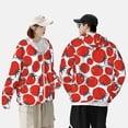 thumbnail image 4 of Lsque Hand Drawn Tomatoes UPF 50+ Lightweight Sun Protection Men's Women's Long Sleeve Shirt, Hoodie Performance -3X-Large, 4 of 9