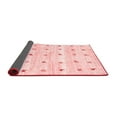 thumbnail image 2 of Ahgly Company Indoor Square Solid Red Modern Area Rugs, 7' Square, 2 of 4