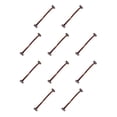 thumbnail image 3 of Vogacara Bandas para levantar la piel con flacidez facial, correas para eliminar arrugas, horquilla ajustable, herramienta de maquillaje, Marrón de banda única 10piezas, 3 of 6