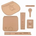 thumbnail image 3 of DIY Leather Tool Kit Kraft Handbag Sewing Pattern Handmade Craft Template Finished Product Size 21x19x6.5CM, 3 of 4