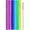 Rainbow, variant on Extra Wide Clear Boba/Bubble Straws, 14mm X 10" Larger Opening Flexible Smoothie Straws, Pack of 6 with Cleaning Brush
