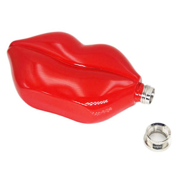 Frasco de alcohol para disfraz de licor, petacas pequeñas rojas de 5 oz para hombres y mujeres, regalos, botella de whisky de bolsillo con embudo para viajes